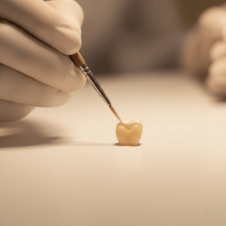 Layering, glazing, and final finishing for aesthetics