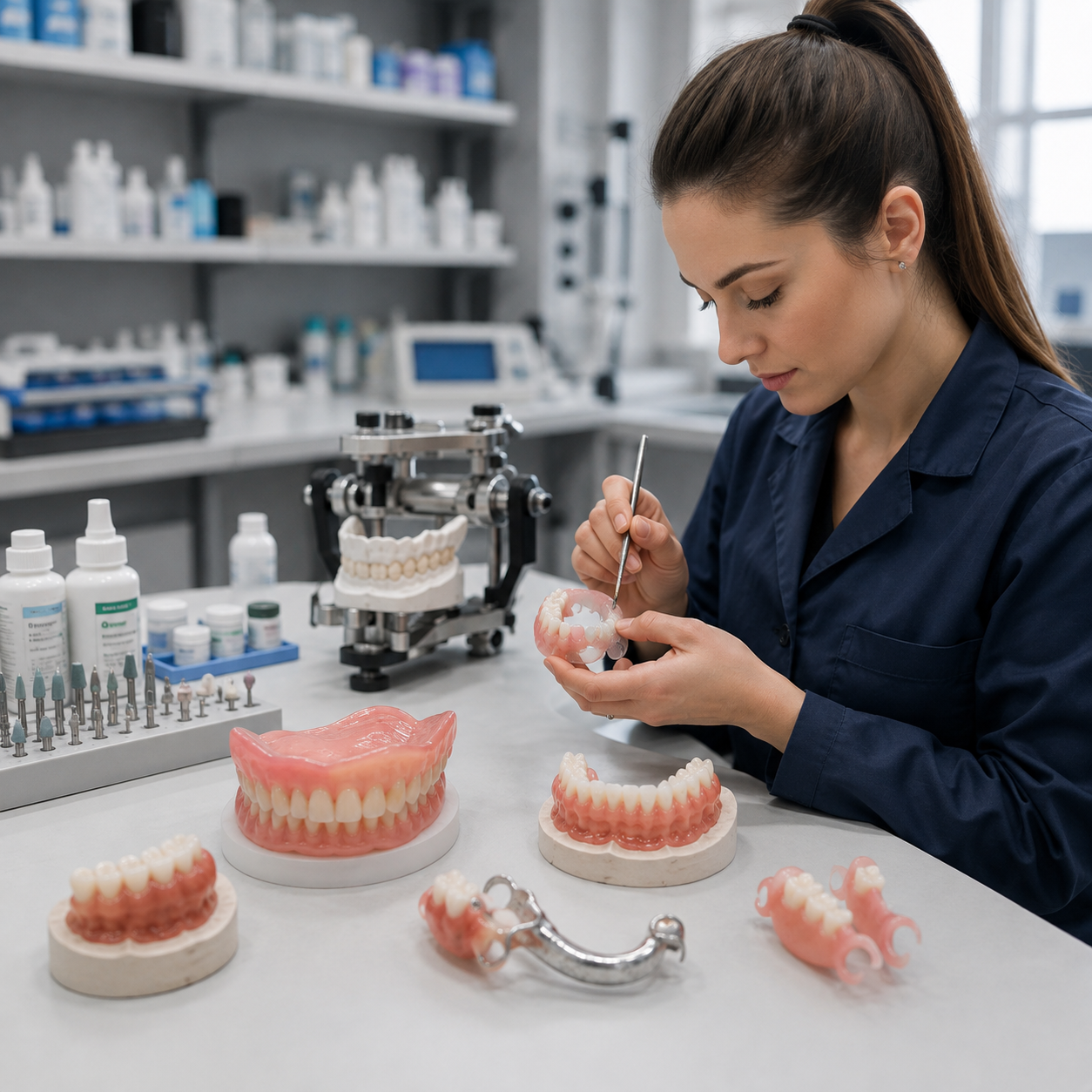 Removable Prosthetics Dental Lab London